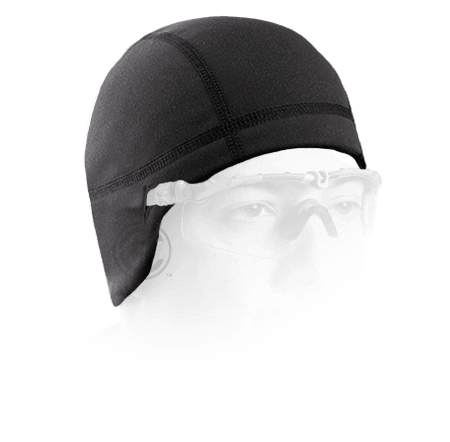SkullCap Black Front