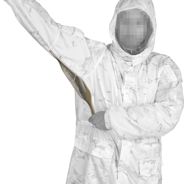 Pit zips for airflow venting