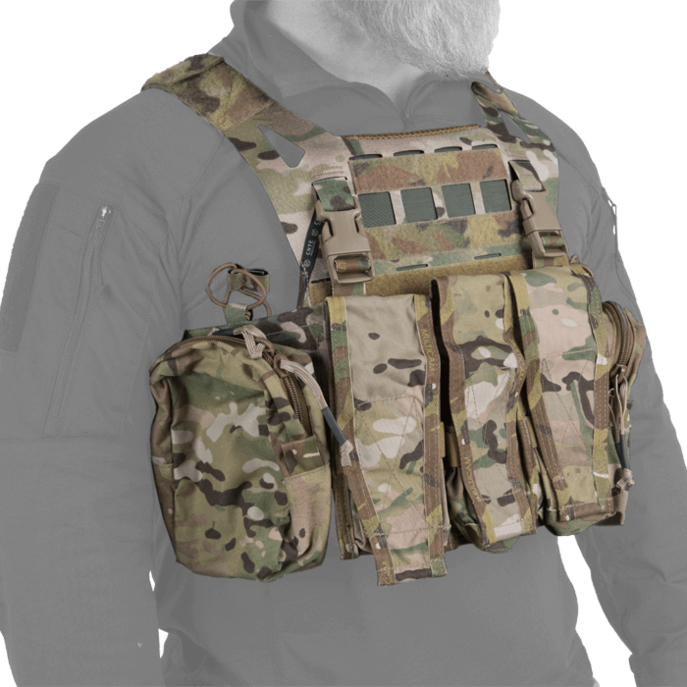 Shown with Airlite Chest Rig