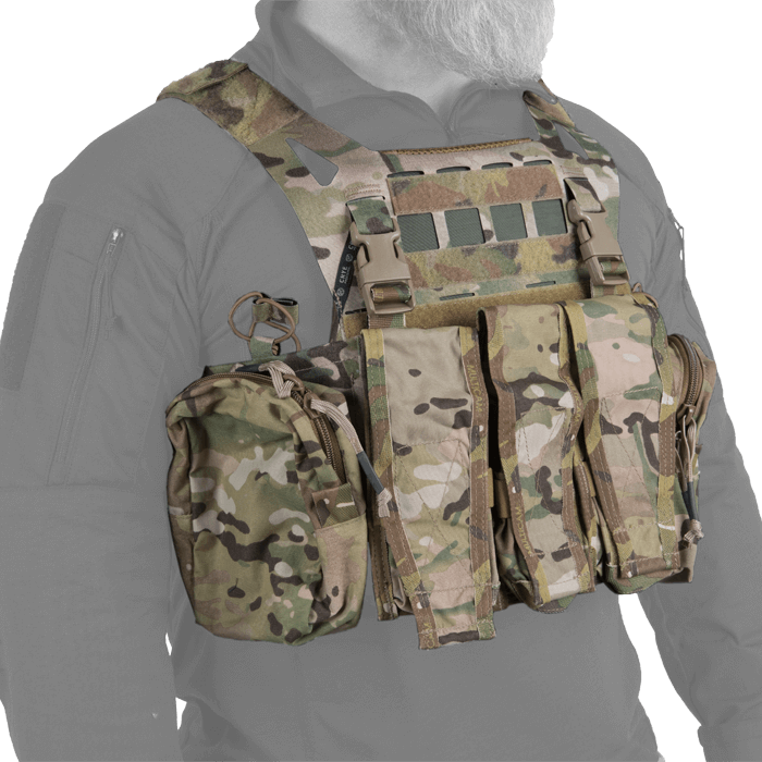 Shown with Airlite Chest Rig