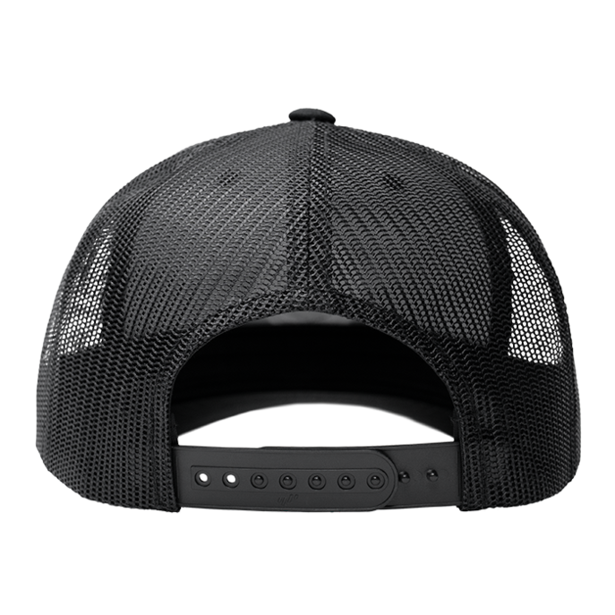 CP Logo Trucker Hat MultiCam Black/ Orange Back