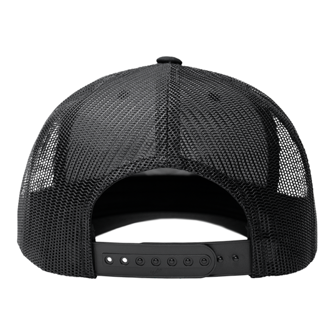 CP Logo Trucker Hat Black/ White Back