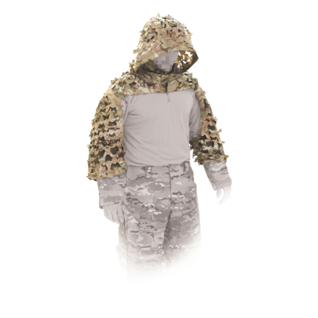 Compact Assault Ghillie MultiCam front