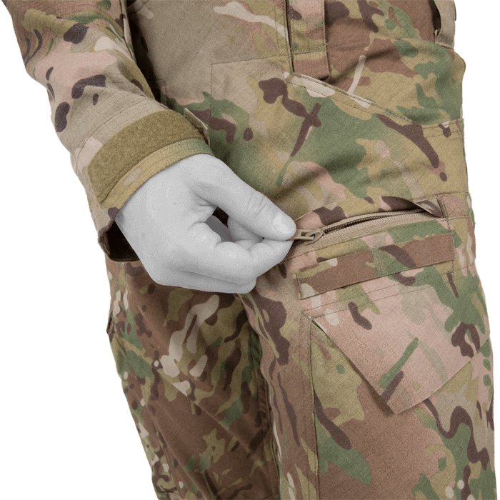 Zip thigh pocket sized for phone