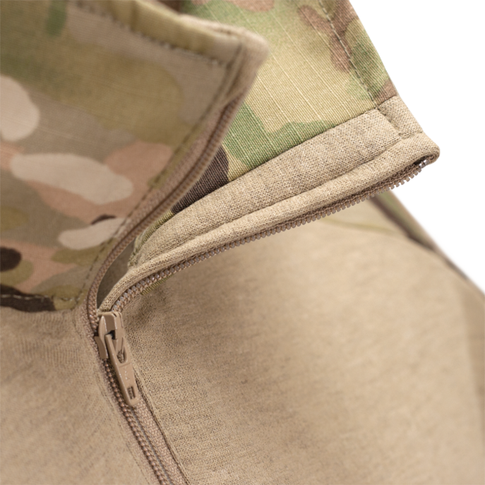 01 Comfort placket behind zipper