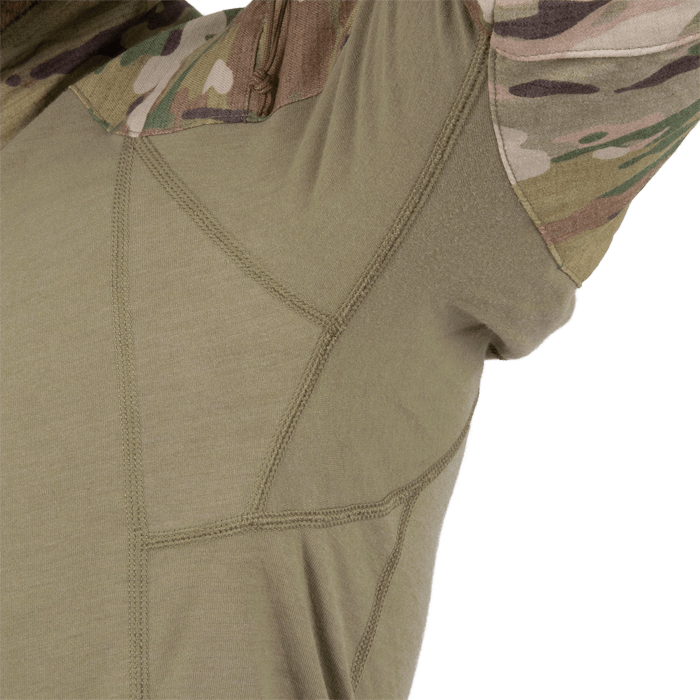 Underarm panels with enhanced mobility