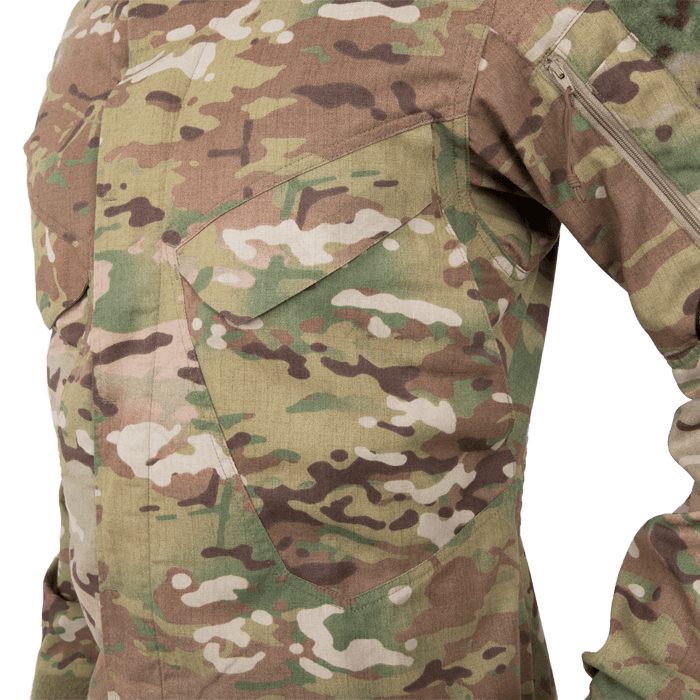 Set in chest pockets