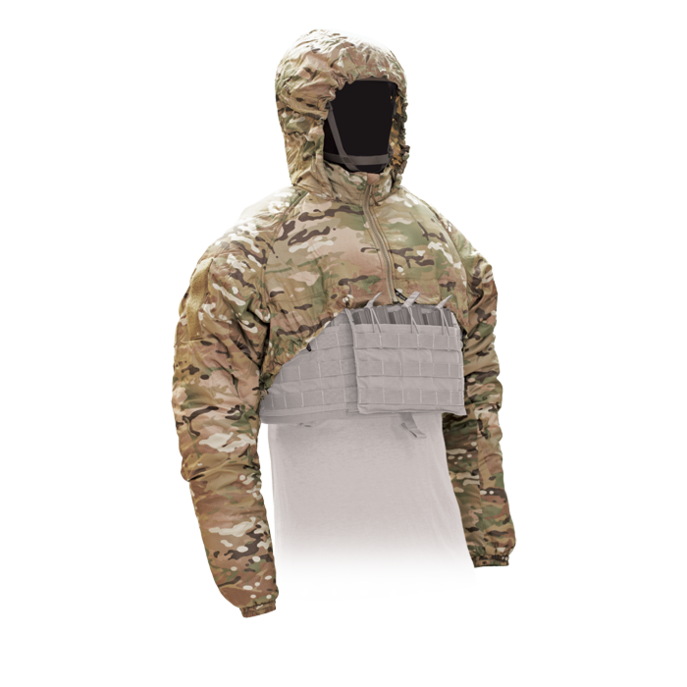 HALFJAK INSULATED - MULTICAM - FRONT