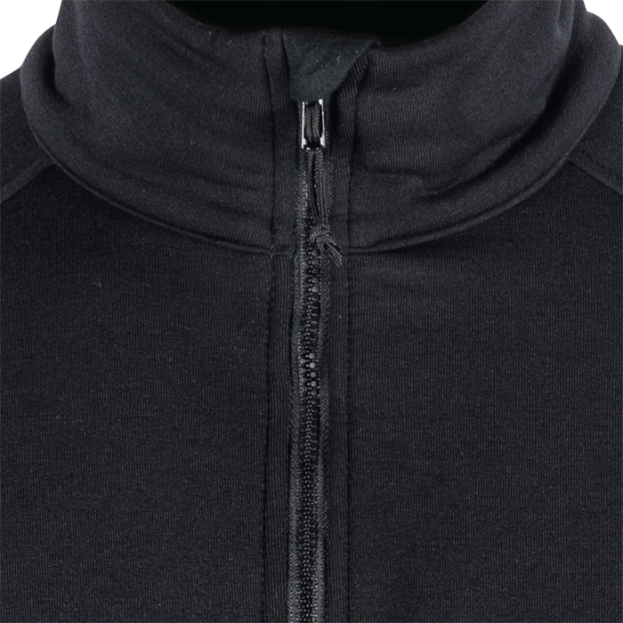 ZIPPER PLACKET FOR ADDED COMFORT