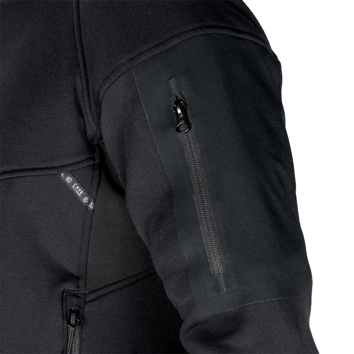 LOW PROFILE BONDED ZIPPER POCKET