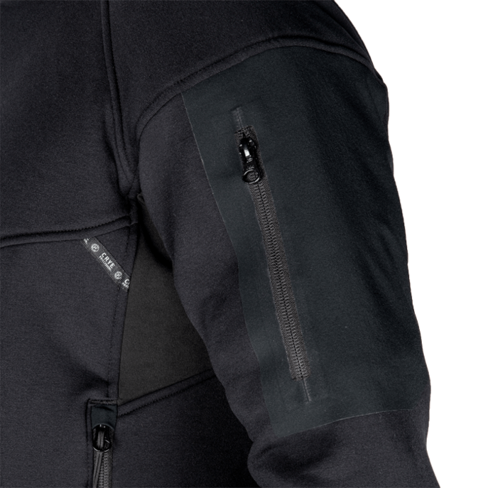 LOW PROFILE BONDED ZIPPER POCKET