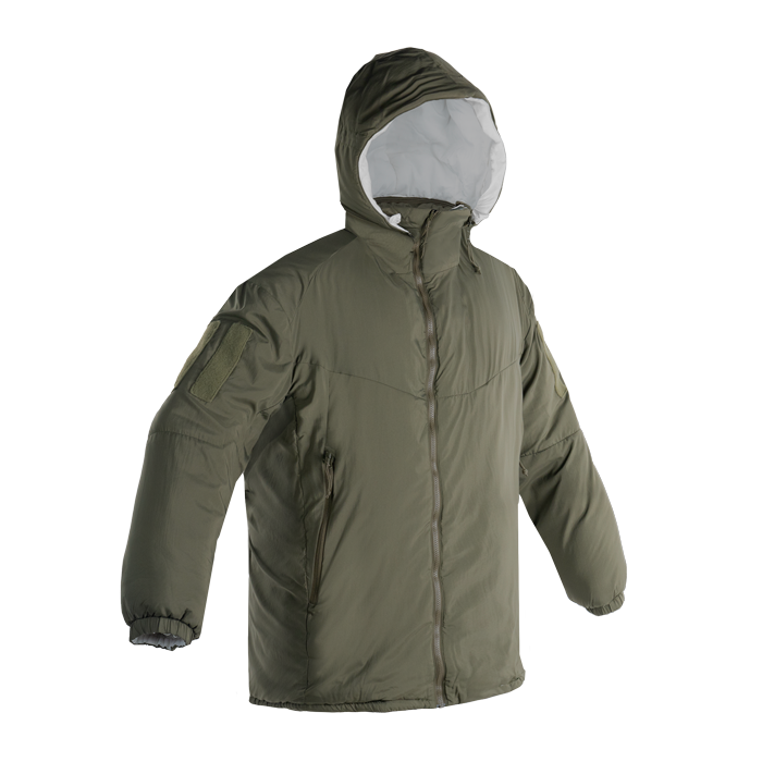 ATO™ High Loft Parka - Ranger Green / White