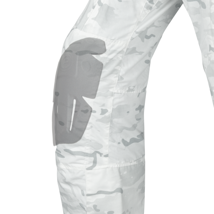 Interior kneepad pocket