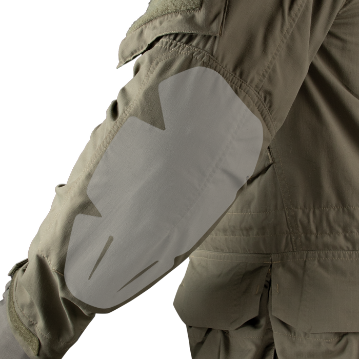 Accepts AIRFLEX FIELD KNEEPADS in elbow pad pocket