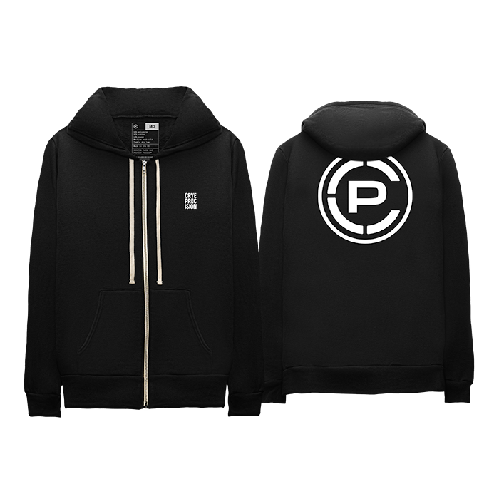 Justified Hoodie Black Front and Back