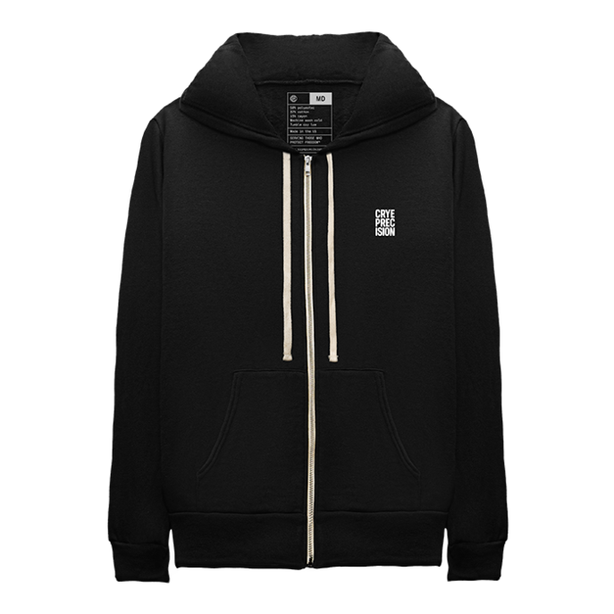 Justified Hoodie Crewneck Black Front Justified Hoodie Crewneck Black Front