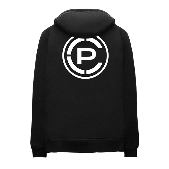 Justified Hoodie Crewneck Black Back Justified Hoodie Crewneck Black Back