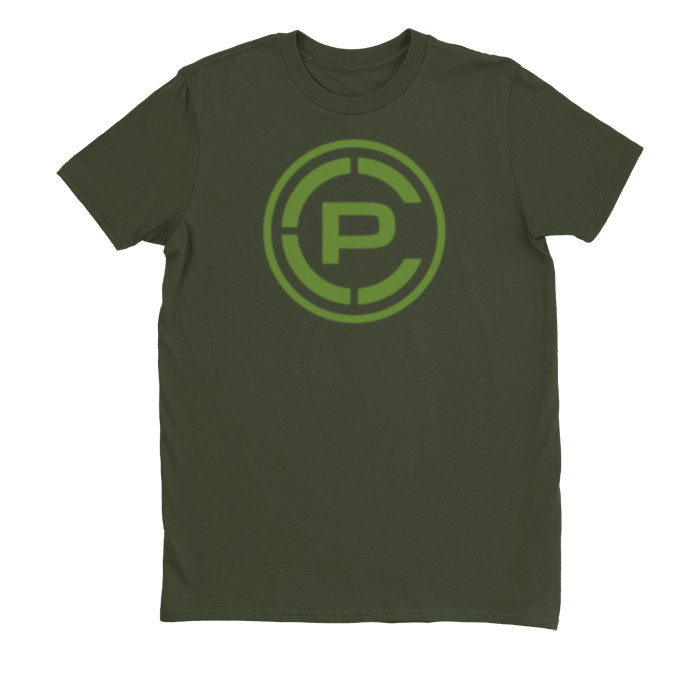 Motion Tee Olive front