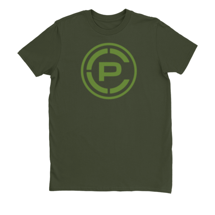 Motion Tee Olive front