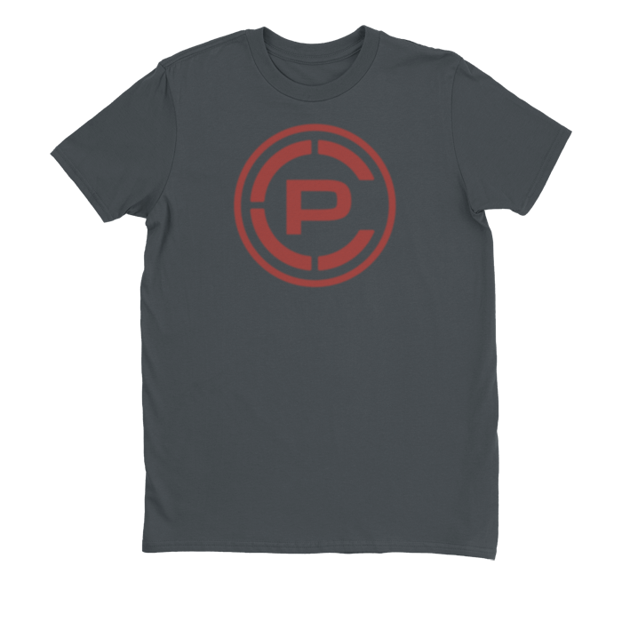 Motion Tee Asphalt front