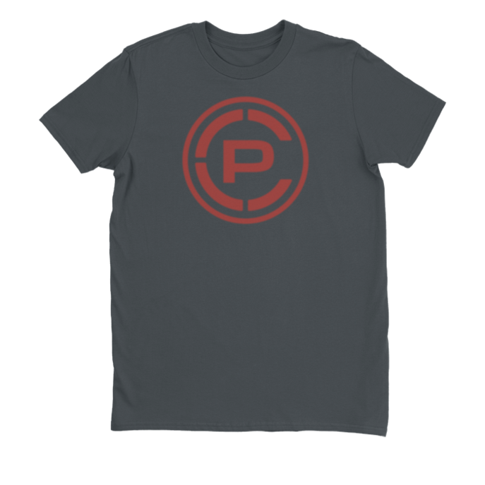 Motion Tee Asphalt front