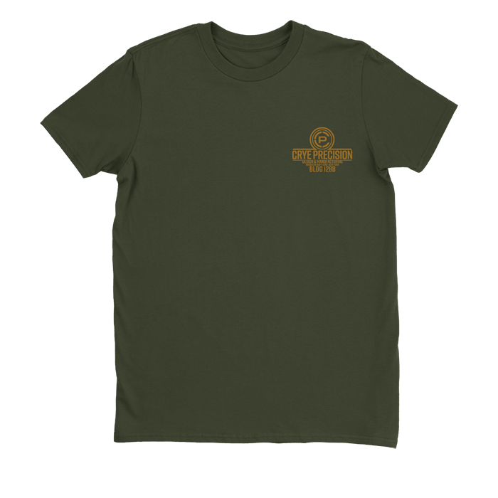 Bldg 128B Tee Olive front