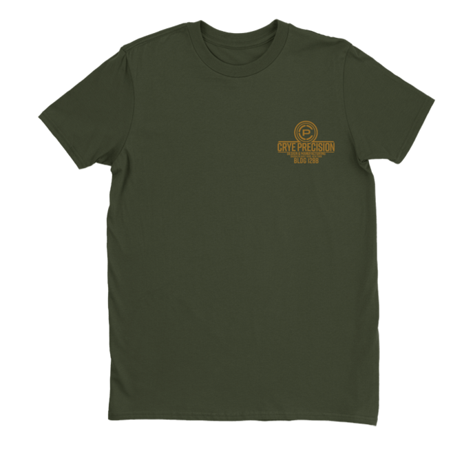 Bldg 128B Tee Olive front