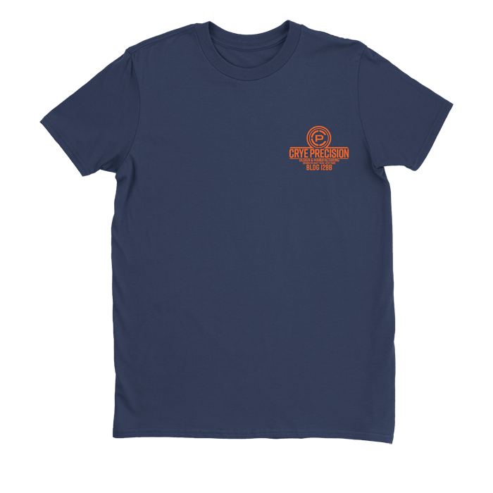 Bldg 128B Tee Navy front