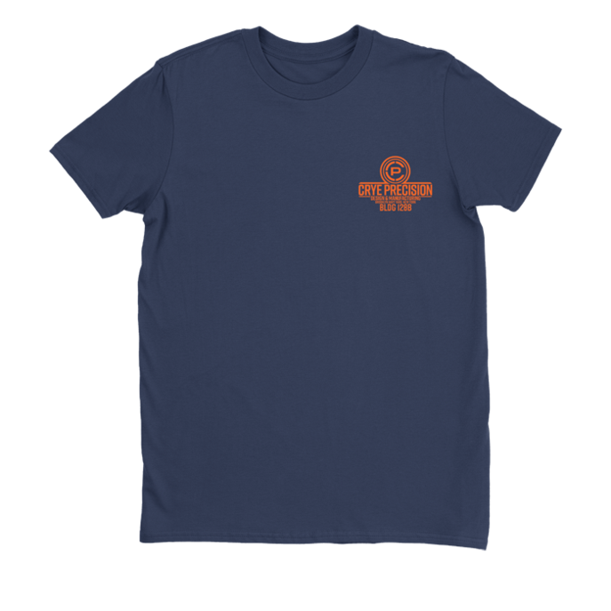 Bldg 128B Tee Navy front