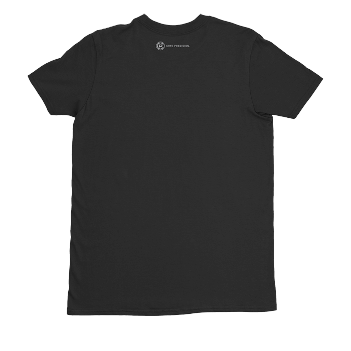 Serve Tee Black back