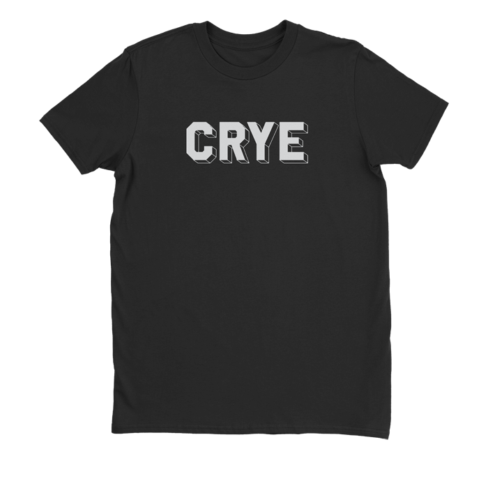 Blocks Tee Black front