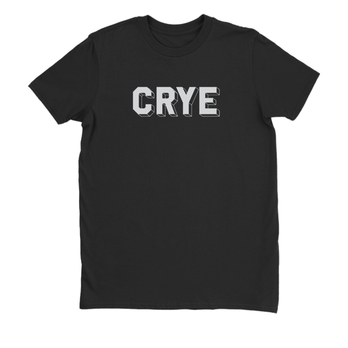 Blocks Tee Black front
