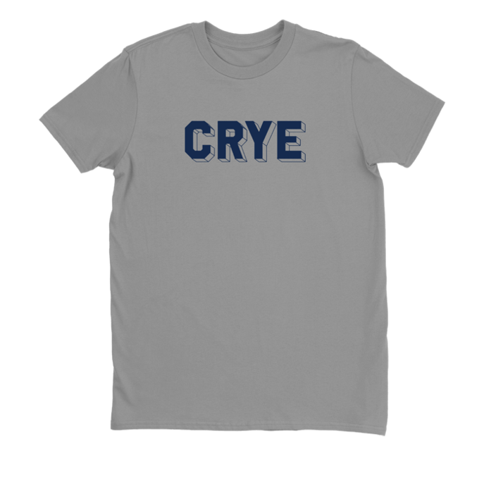 Blocks Tee Slate front