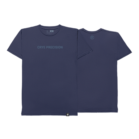 Signature Tee Navy Front and Back