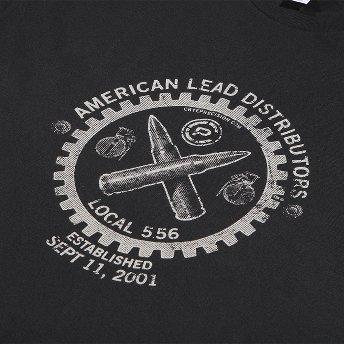Lead Union Tee black close up