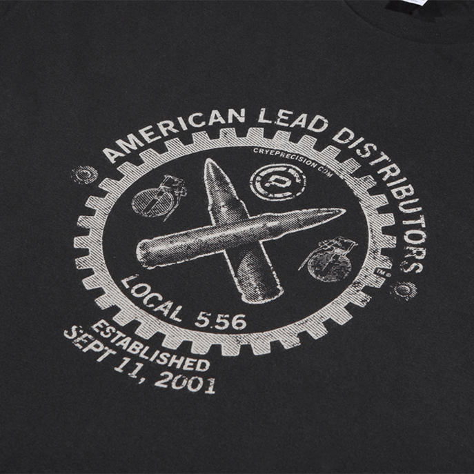 Lead Union Tee black close up