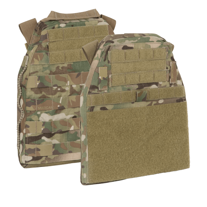 AVS Swimmer Cut Plate Pouch Set Black