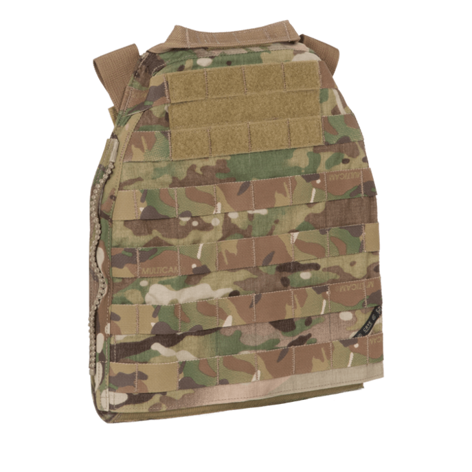 AVS Swimmer Cut Plate Pouch Set MultiCam front