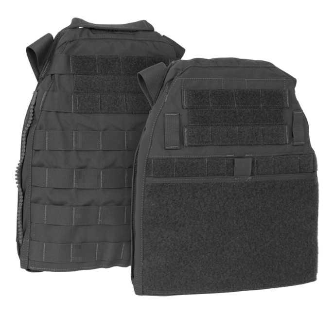 AVS Swimmer Cut Plate Pouch Set MultiCam back