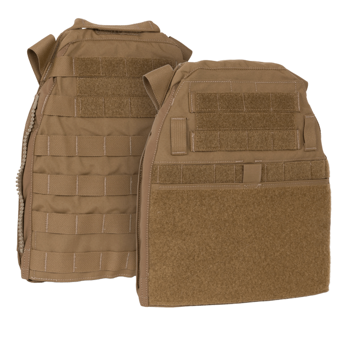 AVS Swimmer Cut Plate Pouch Set Coyote