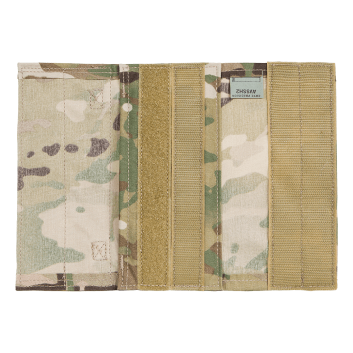 AVS Padded Shoulder Covers MultiCam open