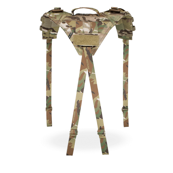 AVS Padded Yoke MultiCam back