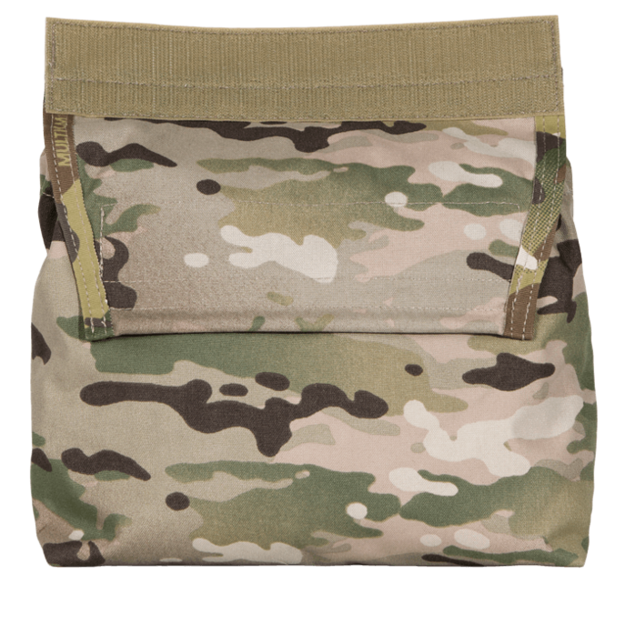 Rollup Dump Pouch MultiCam front