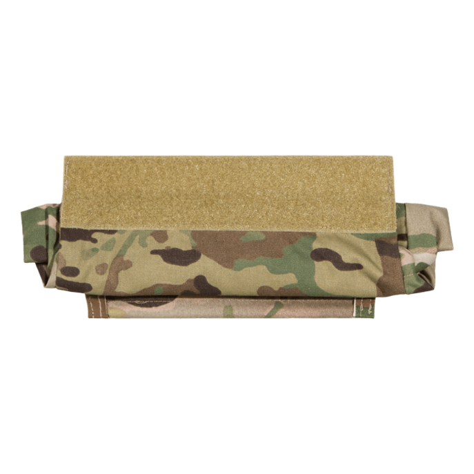 Rollup Dump Pouch MultiCam rolled up back