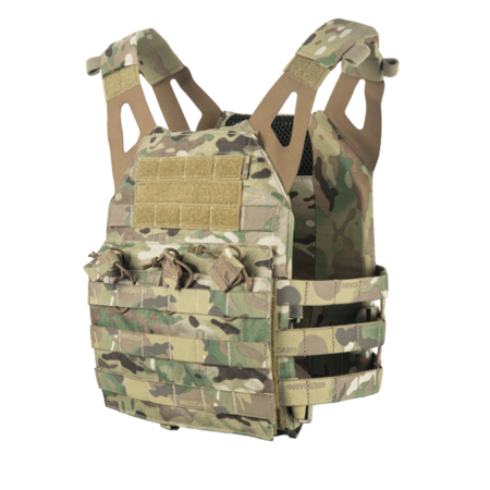 Jumpable Plate Carrier MultiCam front