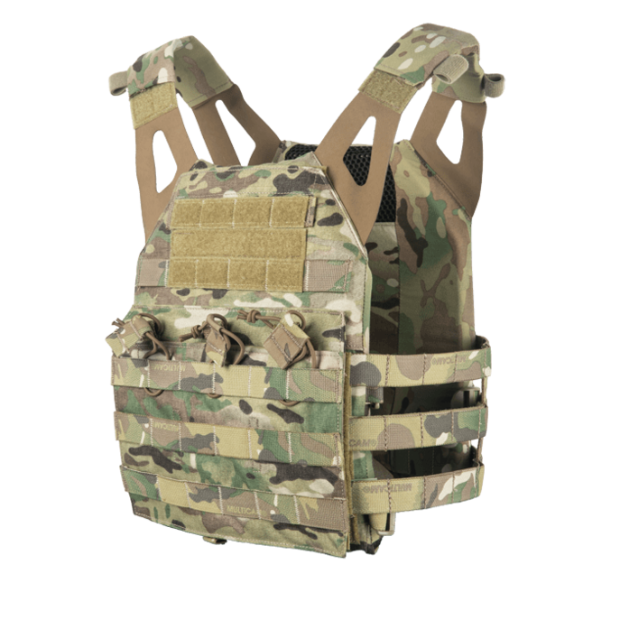 Jumpable Plate Carrier MultiCam front