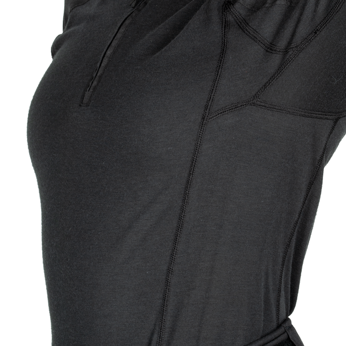 Front seam bust shaping