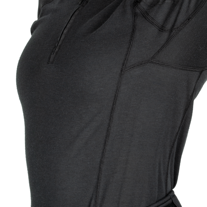 Front seam bust shaping