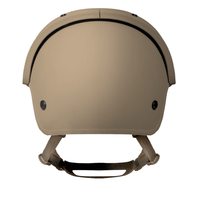 AirFrame Helmet Tan three quarter rear