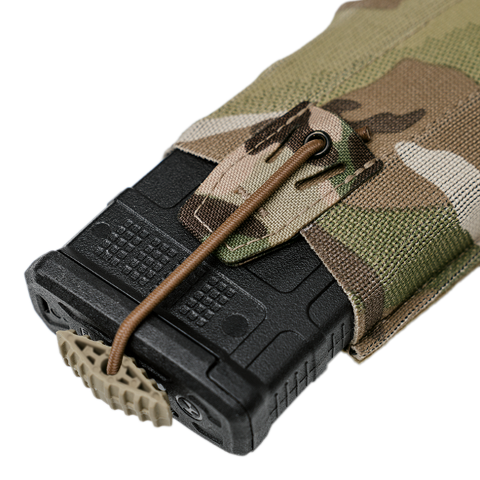 Shock cord for secondary retention Shock cord for secondary retention